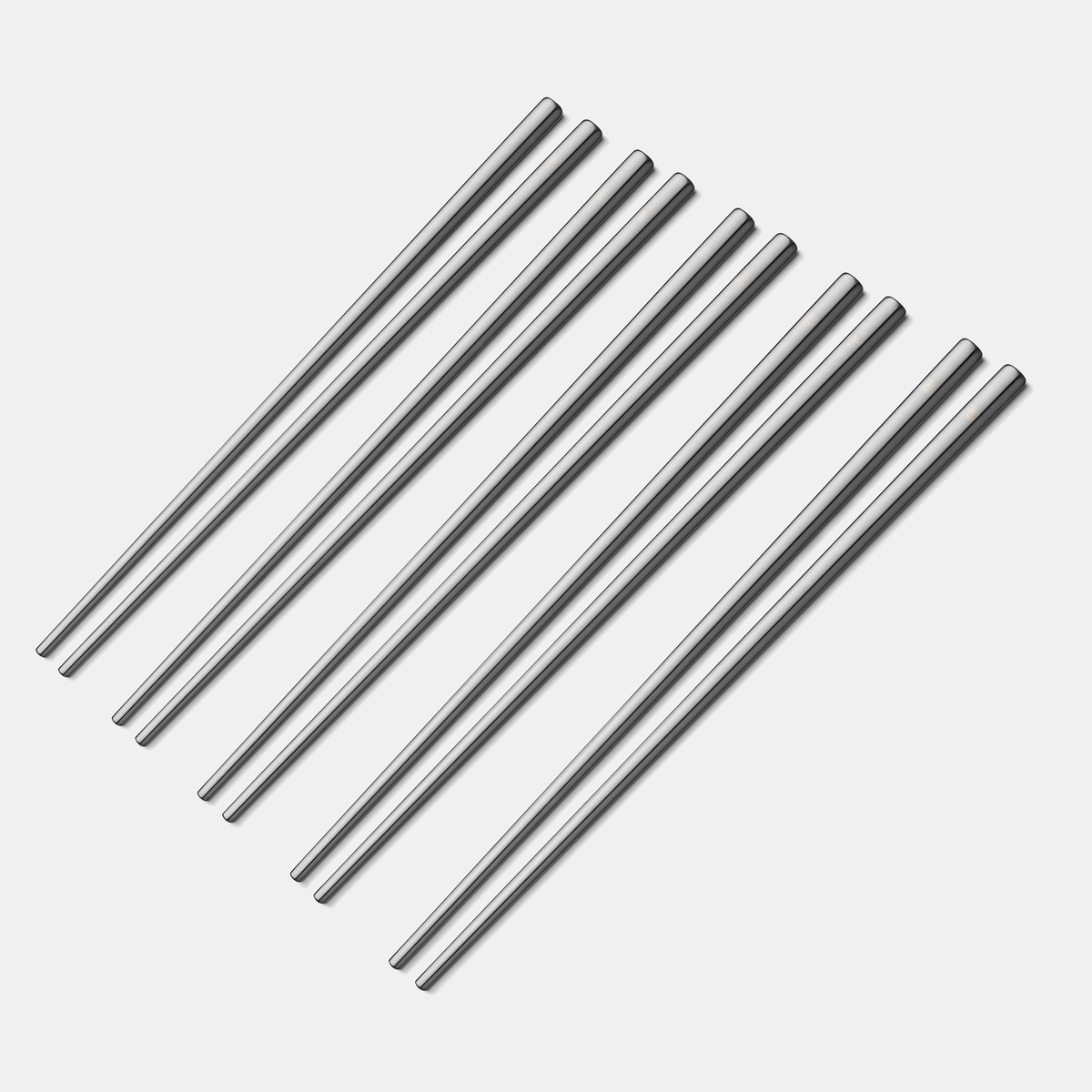 Pure Titanium Chopsticks - 5 pairs