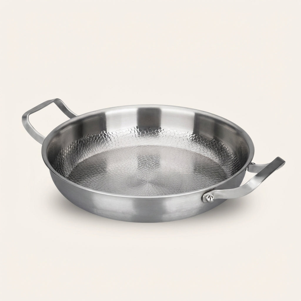 Pure Titanium Sauté Pan with Two Handles