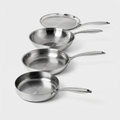 Pure Titanium Hammered Master Set