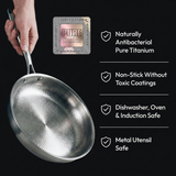 Titanium Pro Hammered Pan