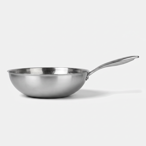 Titanium Hammered Wok Pan