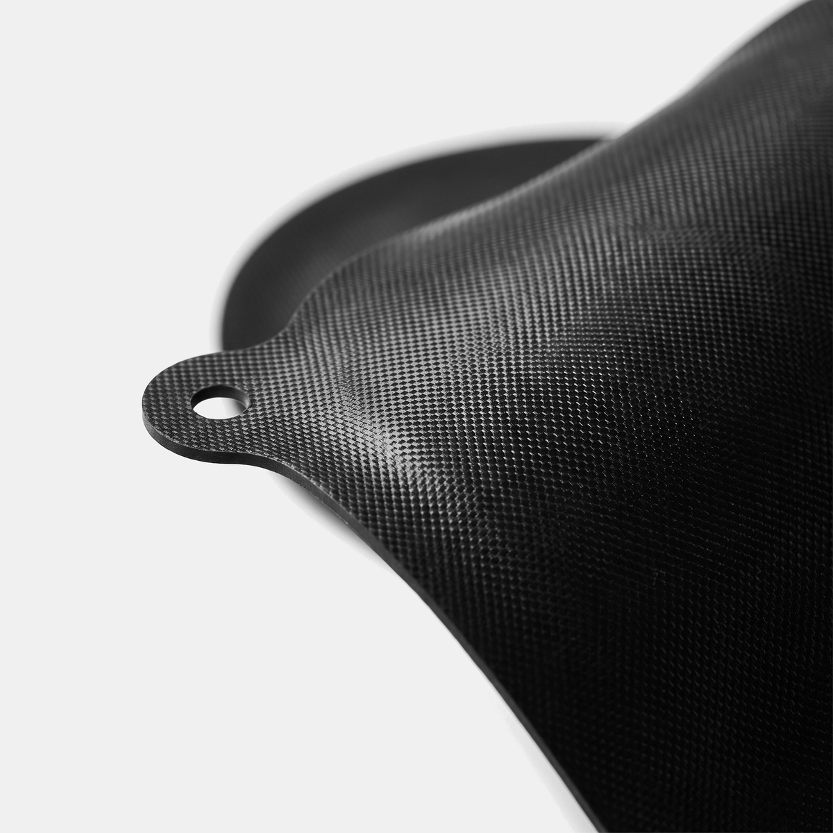 Flexible fiberglass-silicone weave of the induction mat - detail