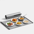 OMEGA Food Warming Mat in grey with titanium cookware