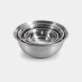 Non-Toxic Stainless Steel Mixing Bowls - nesting set of 3