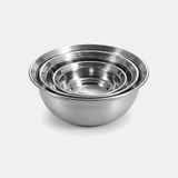 Non-Toxic Stainless Steel Mixing Bowls - nesting set of 3