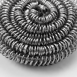 Coiled steel wire texture - detail