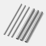 Standard and milkshake titanium straws