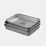 Three stacked Titanium Baking Trays - Buy 2 Get 1 Free